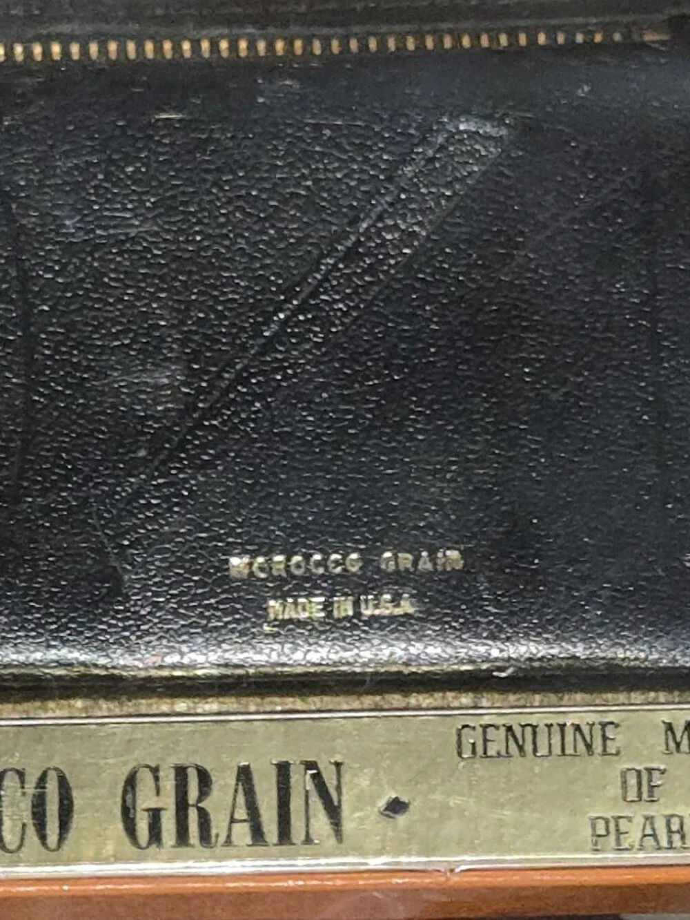 Vintage Don Lualdo Leather Wallet Set